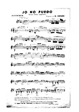download the accordion score JO NO PUEDO in PDF format