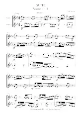 télécharger la partition d'accordéon SUITE VIOLINE 1 -  2 au format PDF