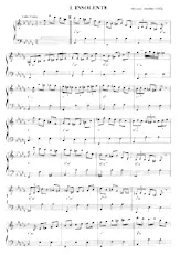 download the accordion score L'insolente in PDF format