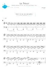 télécharger la partition d'accordéon Le Trésor Bo Film le Comte de Monte Christo au format PDF