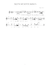 download the accordion score MATIN MUSETTE BONUS in PDF format