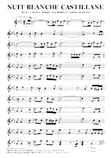 descargar la partitura para acordeón NUIT BLANCHE CASTILLANE en formato PDF