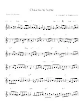 scarica la spartito per fisarmonica Cha-cha on t'aime in formato PDF