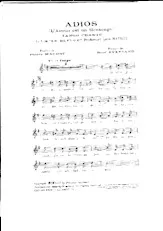 download the accordion score Adios  (l'Amour est un mensonge) in PDF format