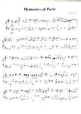 descargar la partitura para acordeón Memories of Paris en formato PDF