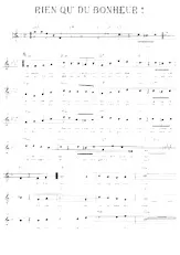 download the accordion score Rien qu' du bonheur in PDF format