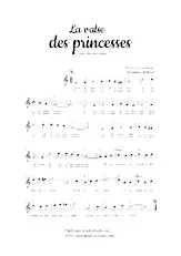 télécharger la partition d'accordéon La valse des princesses au format PDF
