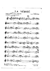 descargar la partitura para acordeón LA VERITE en formato PDF