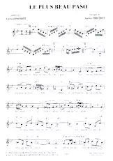 descargar la partitura para acordeón Le plus beau paso en formato PDF