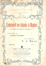 descargar la partitura para acordeón Comment on chante à Naples (Comme se canta a Napule) en formato PDF