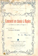 télécharger la partition d'accordéon Comment on chante à Naples (Comme se canta a Napule) au format PDF