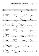 descargar la partitura para acordeón I was Kaiser Bill's Batman  en formato PDF