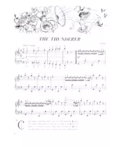 download the accordion score The Thunderer in PDF format