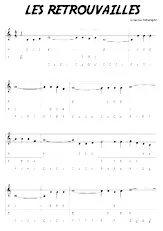 download the accordion score LES RETROUVAILLES (Il faut que je m'en aille) in PDF format
