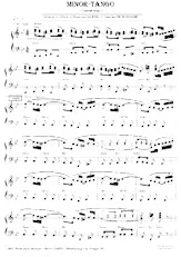 scarica la spartito per fisarmonica Minor tango in formato PDF