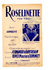 télécharger la partition d'accordéon ROSELINETTE au format PDF