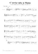 download the accordion score C'est la valse à Manu in PDF format