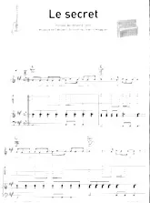 download the accordion score Le secret in PDF format