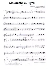 scarica la spartito per fisarmonica Mounette au Tyrol in formato PDF