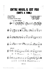 download the accordion score ENTRE NOUS IL EST FOU in PDF format