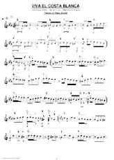 download the accordion score VIVA EL COSTA BLANCA (paso doble) in PDF format