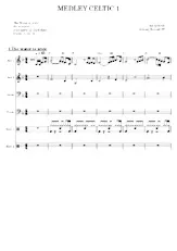 descargar la partitura para acordeón MEDLEY CELTIC (conducteur pour ensemble d'accordéons) en formato PDF