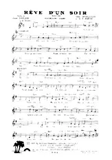 scarica la spartito per fisarmonica Rêve d'un soir in formato PDF