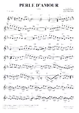 download the accordion score Perle d'amour in PDF format