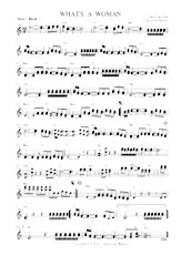 télécharger la partition d'accordéon WHAT'S A WOMAN au format PDF