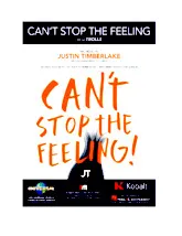 scarica la spartito per fisarmonica Can't stop the feeling (From  in formato PDF