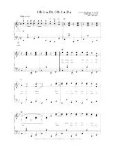 télécharger la partition d'accordéon Ob-la-di, ob-la-da au format PDF