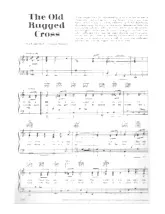 download the accordion score The old rugged cross in PDF format