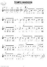 download the accordion score TEMPO MADISON in PDF format