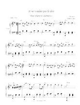 download the accordion score Je ne voulais pas le dire in PDF format