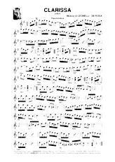 download the accordion score Clarissa in PDF format