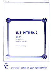 scarica la spartito per fisarmonica U.S Hits n°3 ( Pour deux accordéons ) in formato PDF