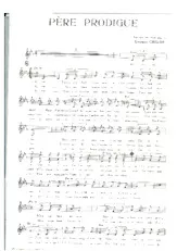 descargar la partitura para acordeón Père prodigue en formato PDF