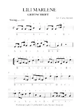 descargar la partitura para acordeón LILI MARLENE Griffschrift en formato PDF