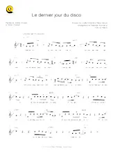 descargar la partitura para acordeón Le dernier jour du Disco en formato PDF