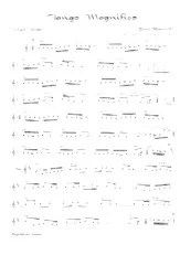 scarica la spartito per fisarmonica Tango magnifico in formato PDF