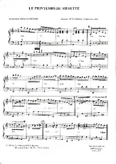 télécharger la partition d'accordéon LE PRINTEMPS DU MUSETTE au format PDF