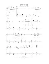 download the accordion score CRY TO ME in PDF format
