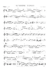 descargar la partitura para acordeón SUNSHINE TANGO en formato PDF