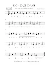 download the accordion score ZIG - ZAG DANS Griffschrift in PDF format