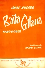 télécharger la partition d'accordéon Baïla gitana (Orchestration) au format PDF