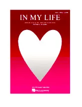 scarica la spartito per fisarmonica In my life in formato PDF