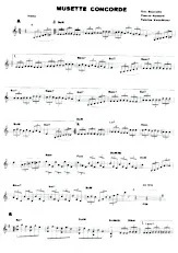 descargar la partitura para acordeón Musette Concorde en formato PDF