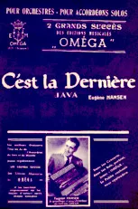 download the accordion score C'est la dernière (Orchestration) in PDF format