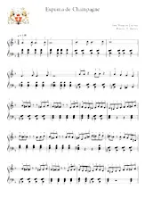 descargar la partitura para acordeón Espuma de Champagne (Mousse de champagne) en formato PDF