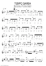 descargar la partitura para acordeón TEMPO SAMBA en formato PDF